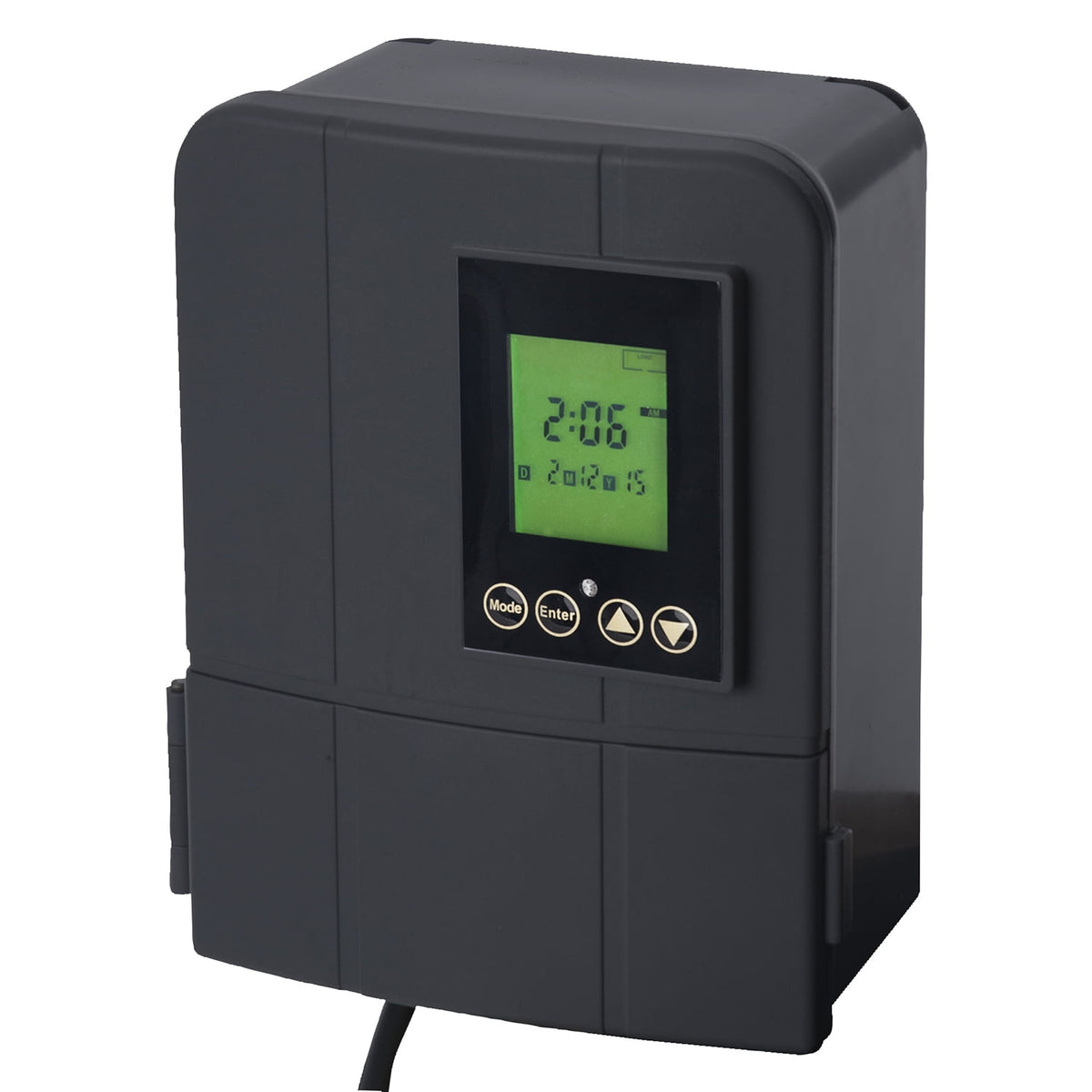 USADO-Paradise GL33120 Transformador a Prueba de Clima de 12V/120W con Temporizador Astronómico