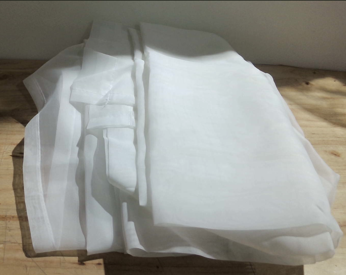 cortinas traslúcidas blancas (ARTICULO VIENE COMO SE MUESTRA EN LA IMAGEN 2 ) 2 PIEZAS