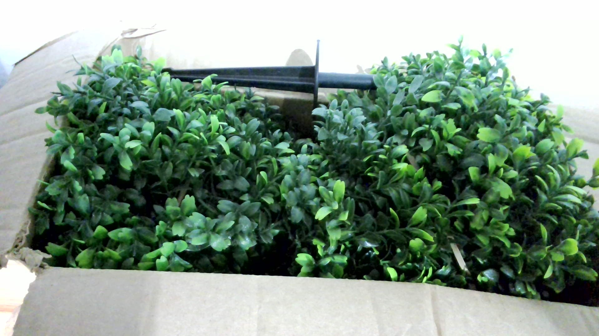 Paquete de 2 Plantas Artificiales de Boj Topiario 18 Pulgadas – Resistentes a Rayos UV para Interior y Exterior