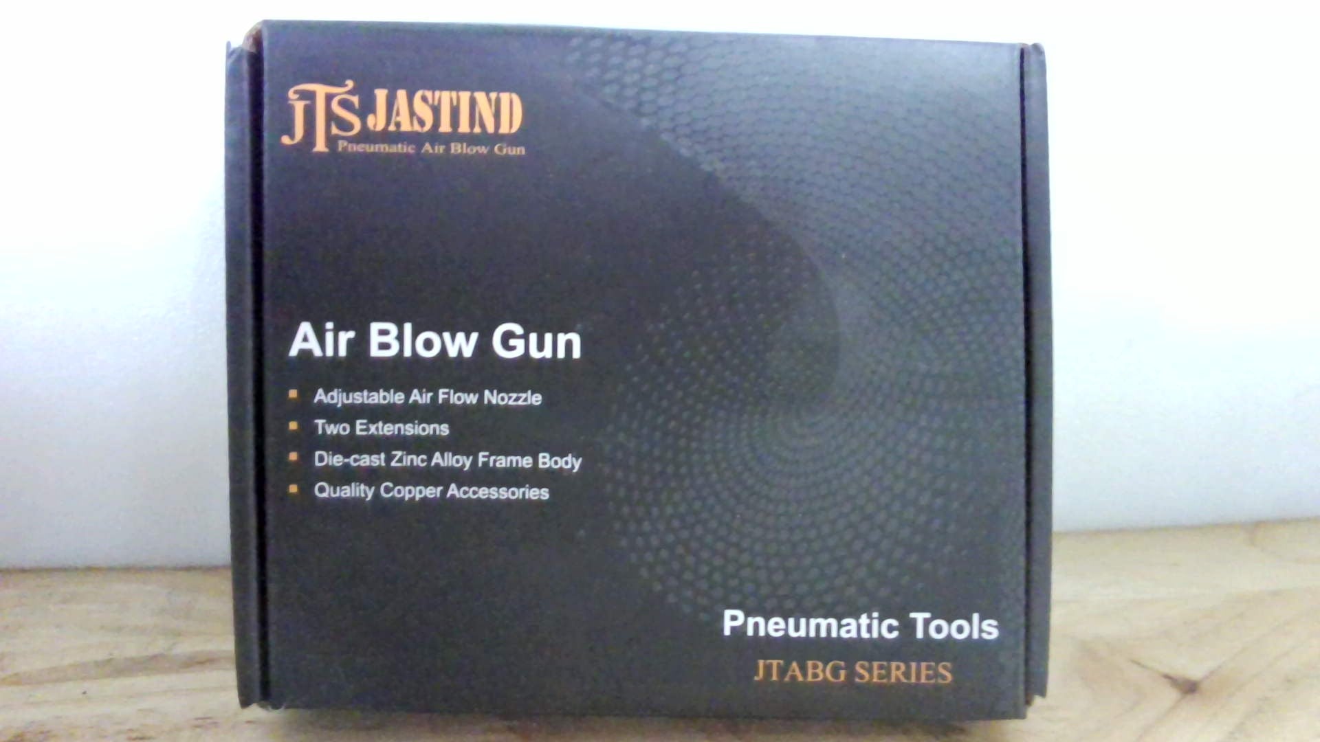 Pistola de Aire Industrial Jastind con Boquilla de Flujo – Soplador Profesional