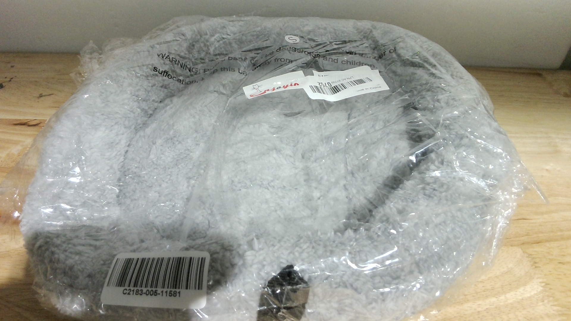 Cama Ovalada para Gatos Harmony – Talla S | Color Gris