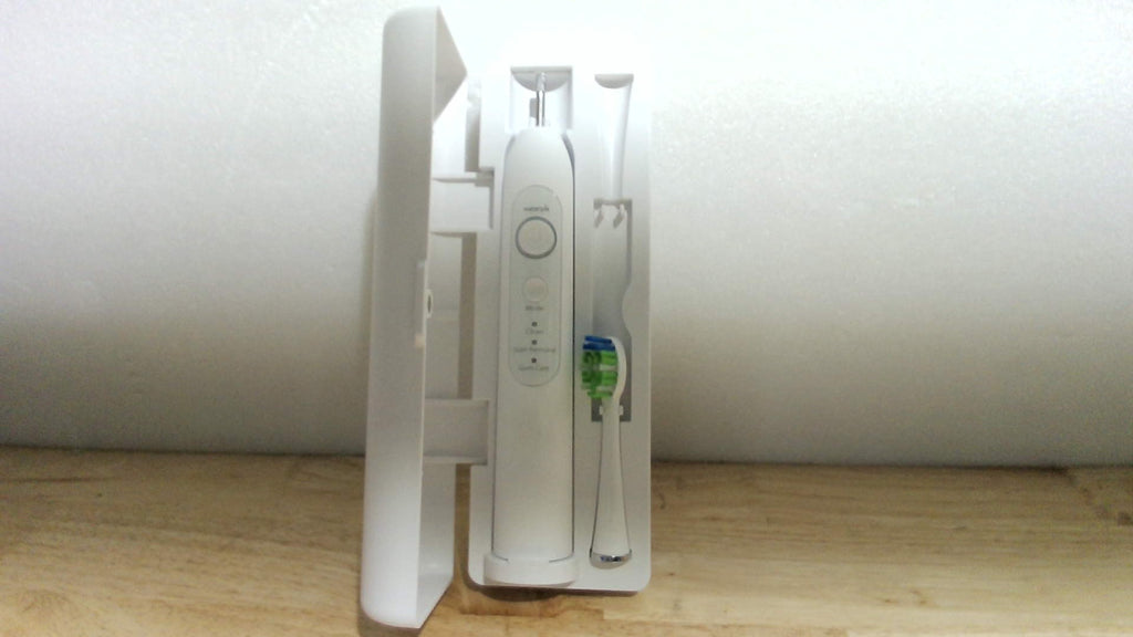 Combo Cepillo Eléctrico Waterpik Cordless Pearl Sensonic + Irrigador de Agua – Cuidado Dental Completo, Recargable, Blanco