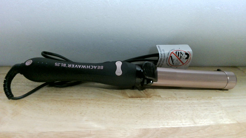 The Beachwaver Co. Rizador Automático B1.25 Rosa Medianoche – Cerámico 1.25", Voltaje Dual, Apagado Automático