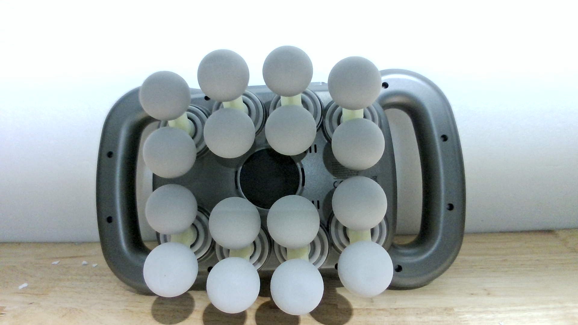 Juego de 16 pistolas de masaje de cabeza, masajeador de percusión de tejido profundo, herramientas de masaje eléctrico de 2600 mAh con 9 estilos y niveles, gris plateado