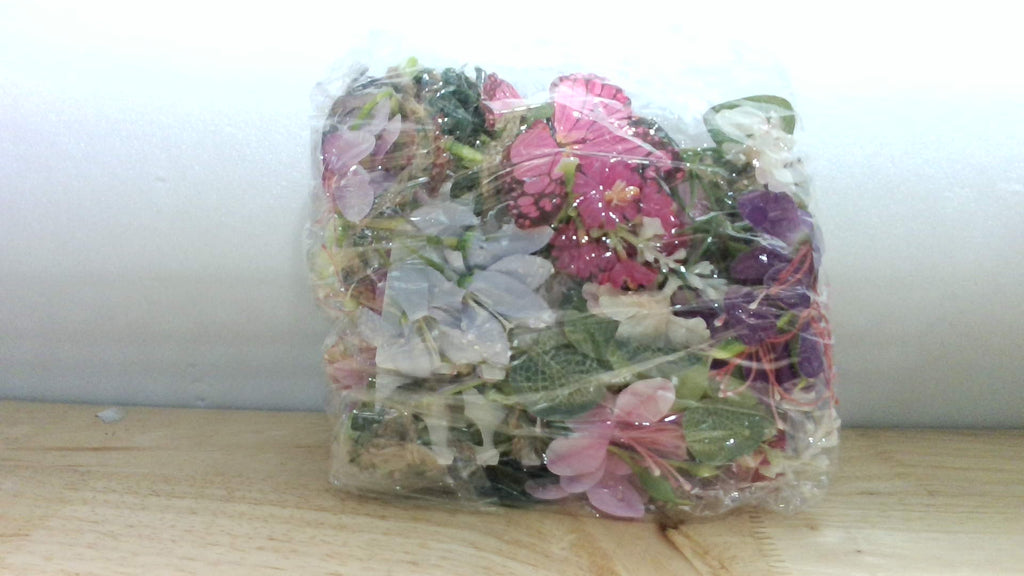 Hahafelt 2 Piezas Guirnalda Flor Silvestre 2 Metros Bandera con Mariposa Hojas Verdes Artificiales Falsas Enredadera Flores Colgantes para Jardín Fiesta Té Pared Hada Hogar Boda Decoración Primavera