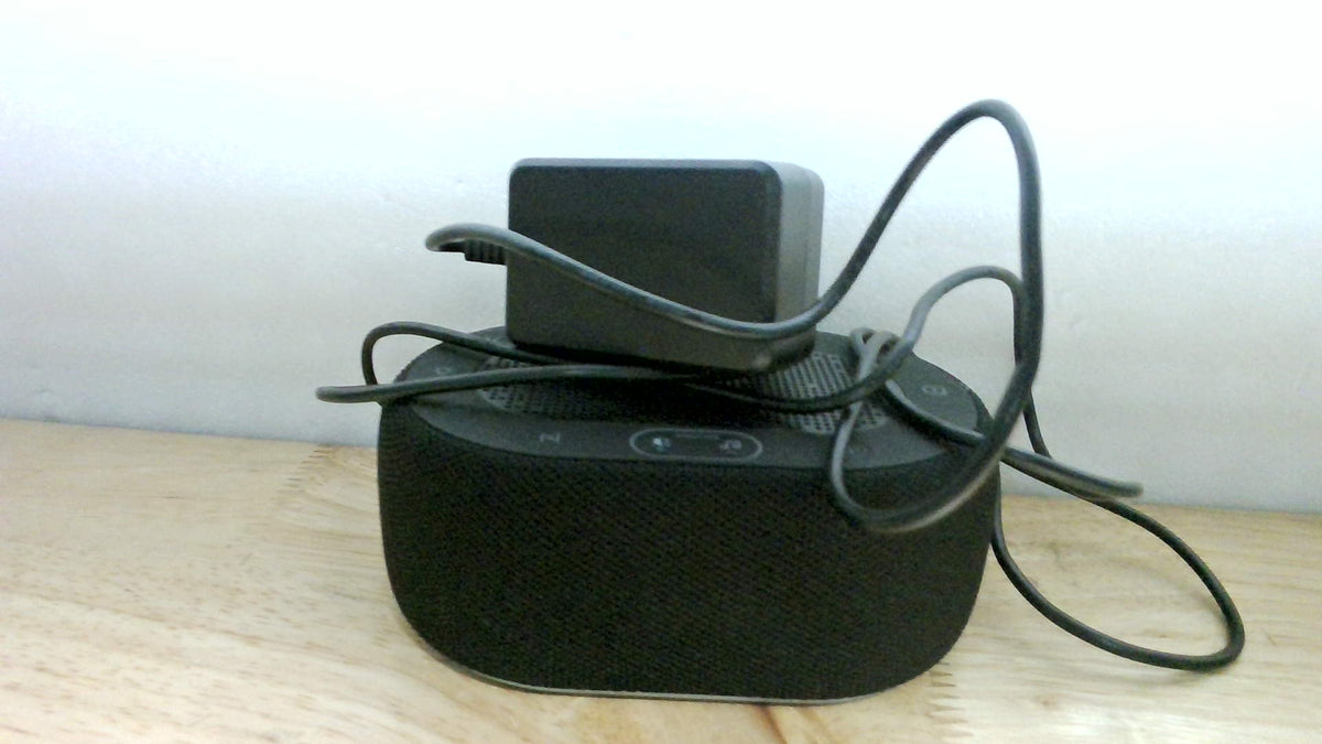 Máquina de Ruido Blanco 1Mii con Reloj Despertador, 30 Sonidos Relajantes, Control por App Inteligente, Luz Nocturna 7 Colores Regulable, Temporizador de Sueño, Volumen Ajustable