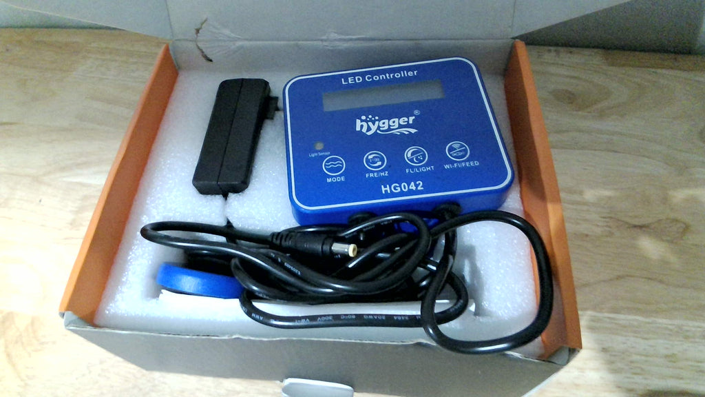 Generador de Onda Fuerte hygger para Acuario Cabezal de Potencia DC Magnético Bomba Ajustable de Circulación de Tanque de Peces con Controlador Externo para 284-833 Litros Agua Dulce Salada 3400 GPH