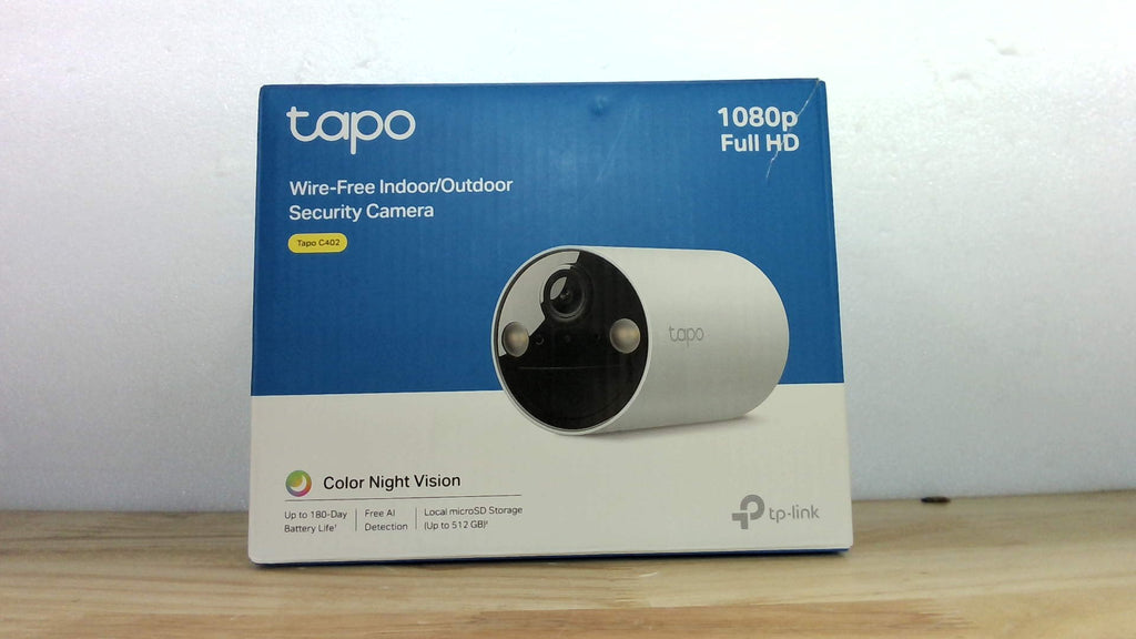 Tapo C402 Cámara de seguridad inteligente inalámbrica para interiores y exteriores
