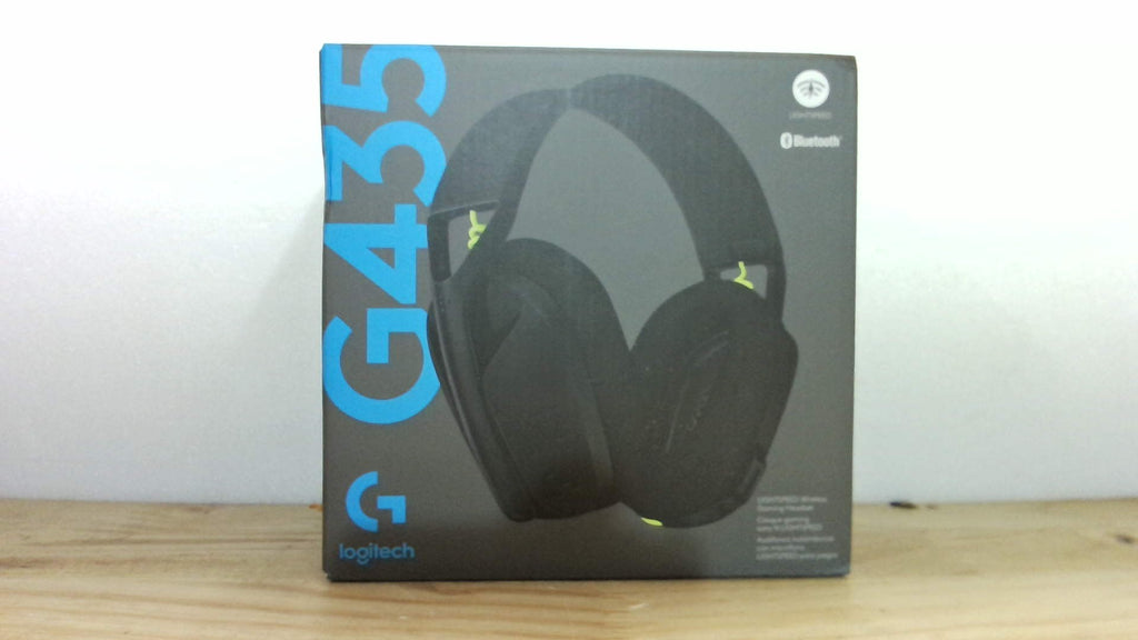 Logitech G435 Lightspeed y Bluetooth - Auriculares inalámbricos para juegos - Ligeros - Negro (Renovado)