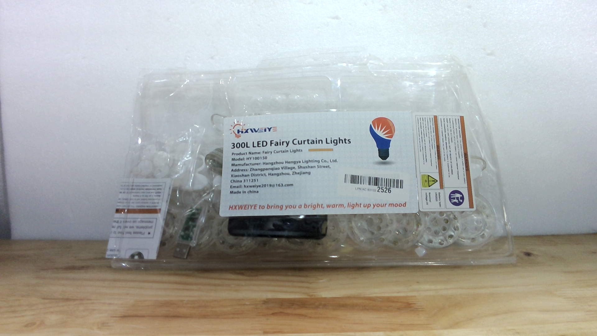 Tira de 300 luces LED, cortina con enchufe USB y 8 modos, guirnalda de luz con control remoto para dormitorio, interior, exterior, bodas, fiestas, decoración