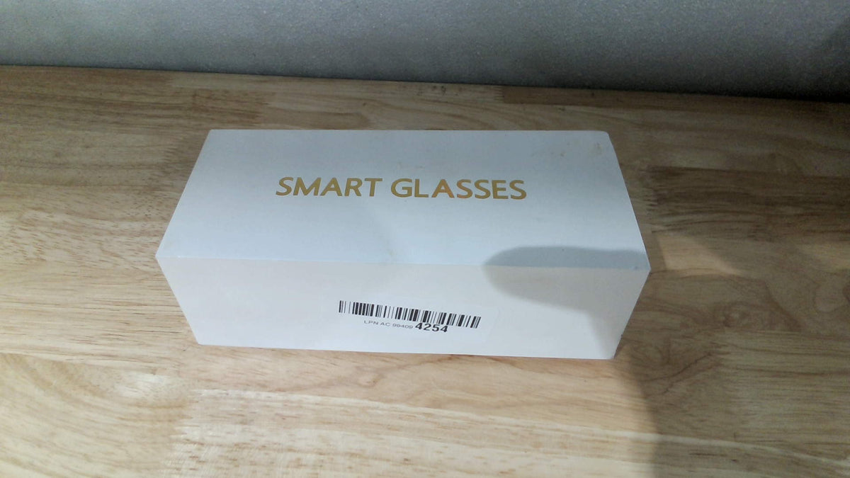 Gafas Inteligentes AI MNVOEQ Cámara 4K, Grabación Video Bluetooth, Manos Libres, Audio Integrado, Tecnología Portátil Hombres Mujeres