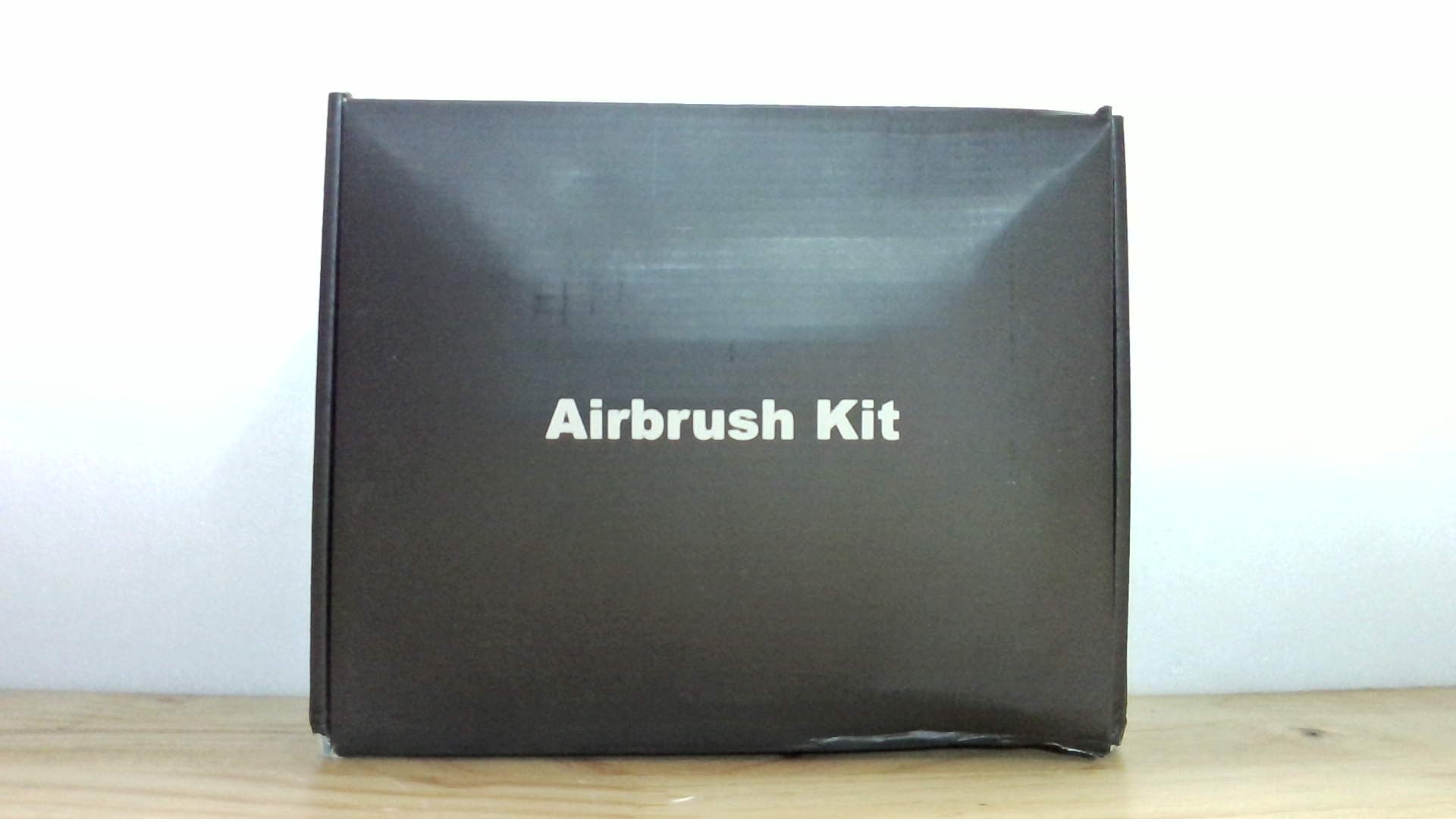 Kit de aerógrafo con compresor de aire, cepillo de aire de alta presión de 22/30/50 PSI, sin obstrucción con boquilla de 0.2/0.3/0.5mm/juegos de limpieza, ideal para pintar, modelar