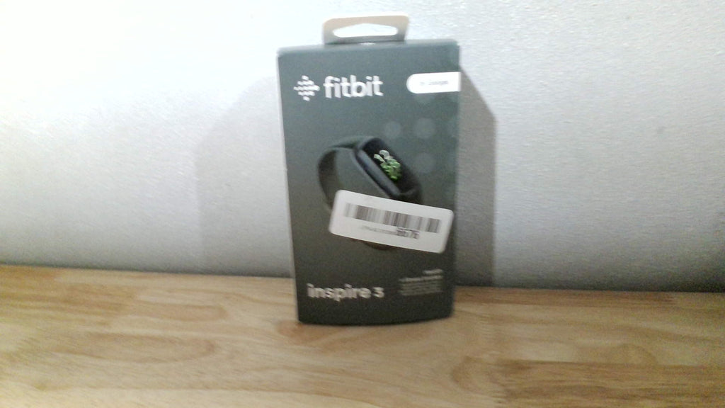 Fitbit Inspire 3 – Rastreador de Salud y Fitness, Caja Negra, Banda Midnight