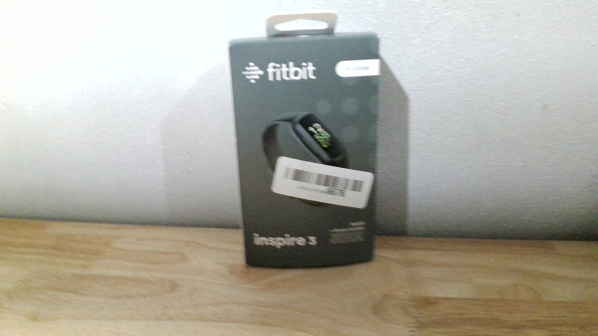 Fitbit Inspire 3 – Rastreador de Salud y Fitness, Caja Negra, Banda Midnight