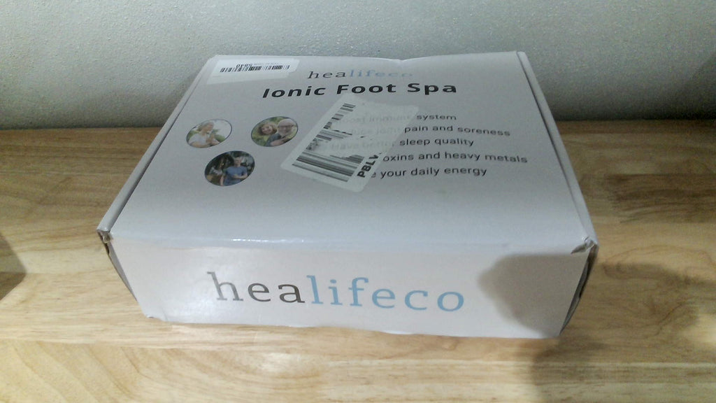 Spa de Pies Iónico Healifeco – Baño de Desintoxicación, Tecnología Iónica, Kit Completo