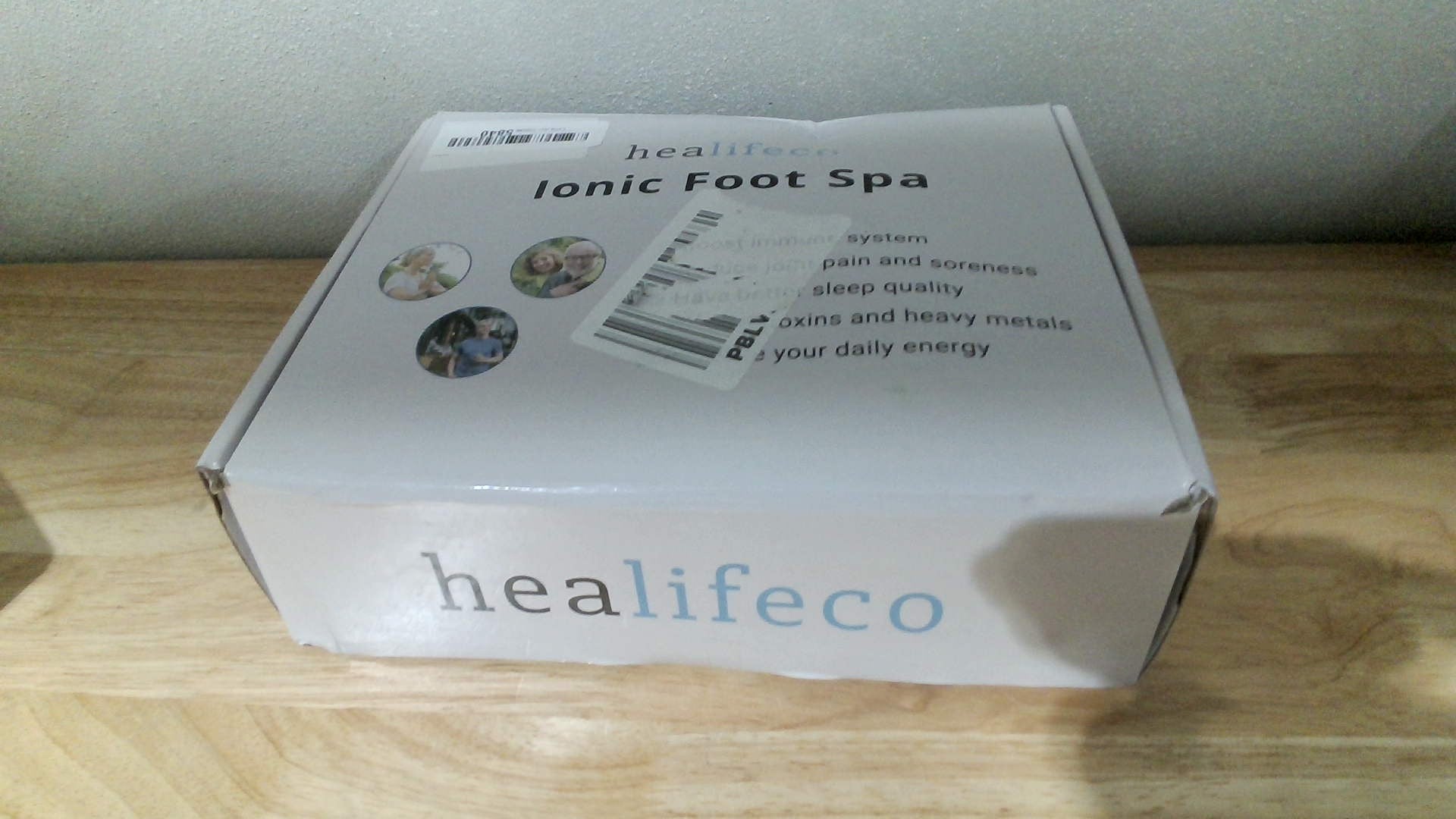 Spa de Pies Iónico Healifeco – Baño de Desintoxicación, Tecnología Iónica, Kit Completo