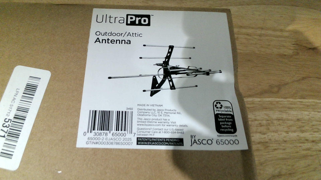 Antena de TV HD Digital Exterior UltraPro – Largo Alcance 70 Millas, 4K/8K, ATSC 3.0
