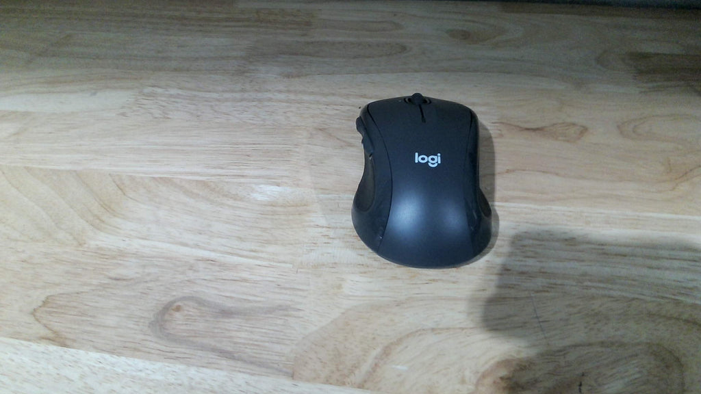 Mouse Inalámbrico Logitech M510 – Ergonómico, Receptor USB Unifying, 2 Años de Batería, Grafito