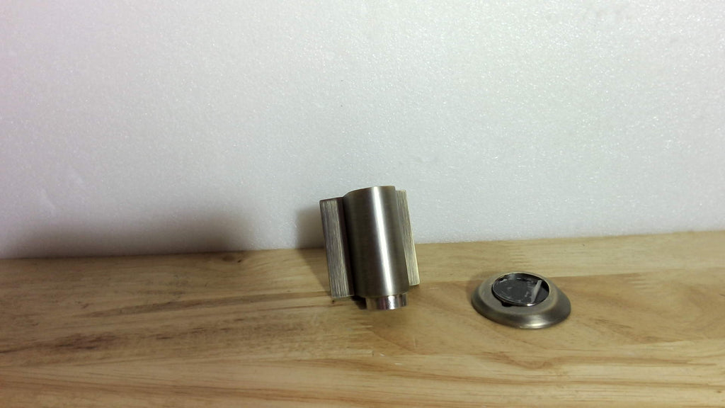 Cuña Magnética para Puerta HURUCER, Sin Taladro, Invisible, para Mantener Puerta Abierta, Bronce