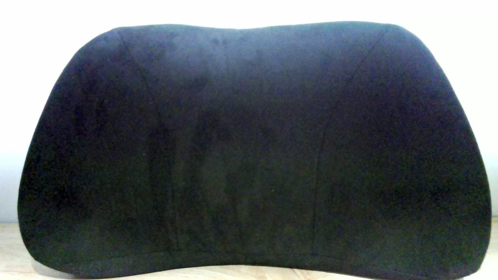 Almohada Lumbar de Espuma Viscoelástica Ergonómica – Diseño Convexo Transpirable para Silla de Oficina