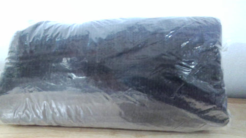 2 Fundas Almohada Euro Chenilla Negro decorUhome 60x60 cm - Fundas Tiro Texturadas Suaves Acogedoras Sofá Granja Moderno Bohemio Decorativas Cama Sala