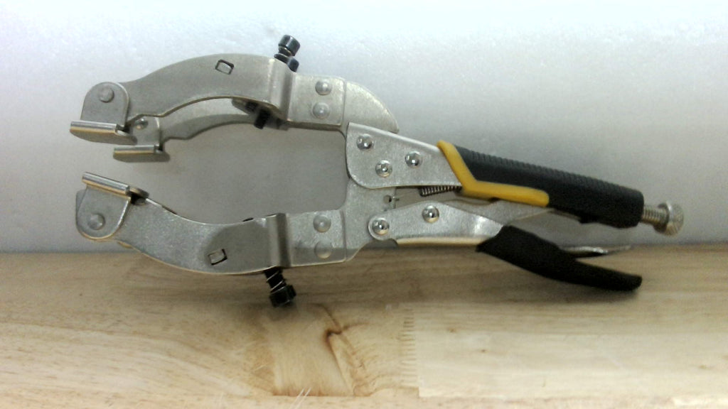 Tenaza de Soldadura Moxweyeni 27.9cm, Tubo Redondo Servicio Pesado, Acero Alto Carbono, 5-8.9cm, Metal, Industrial, Bricolaje (Copia)