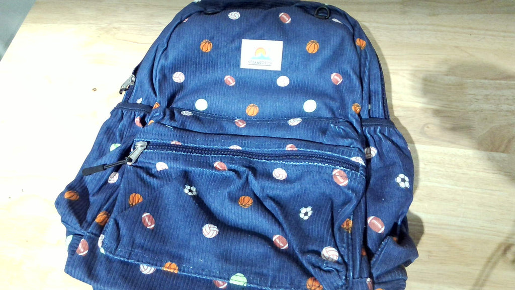 Mochila de pana para niños de 2 a 4 años: mochila para niños y niñas, mochilas de preescolar