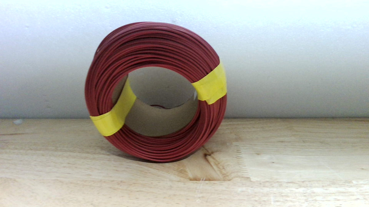 Filamento PLA MarsWork Rojo Vino Mate 1 kg para Carretes Reutilizables, Filamento de Impresión 3D 1.75 mm sin Carrete, Compatible con Impresoras 3D Bambu Lab