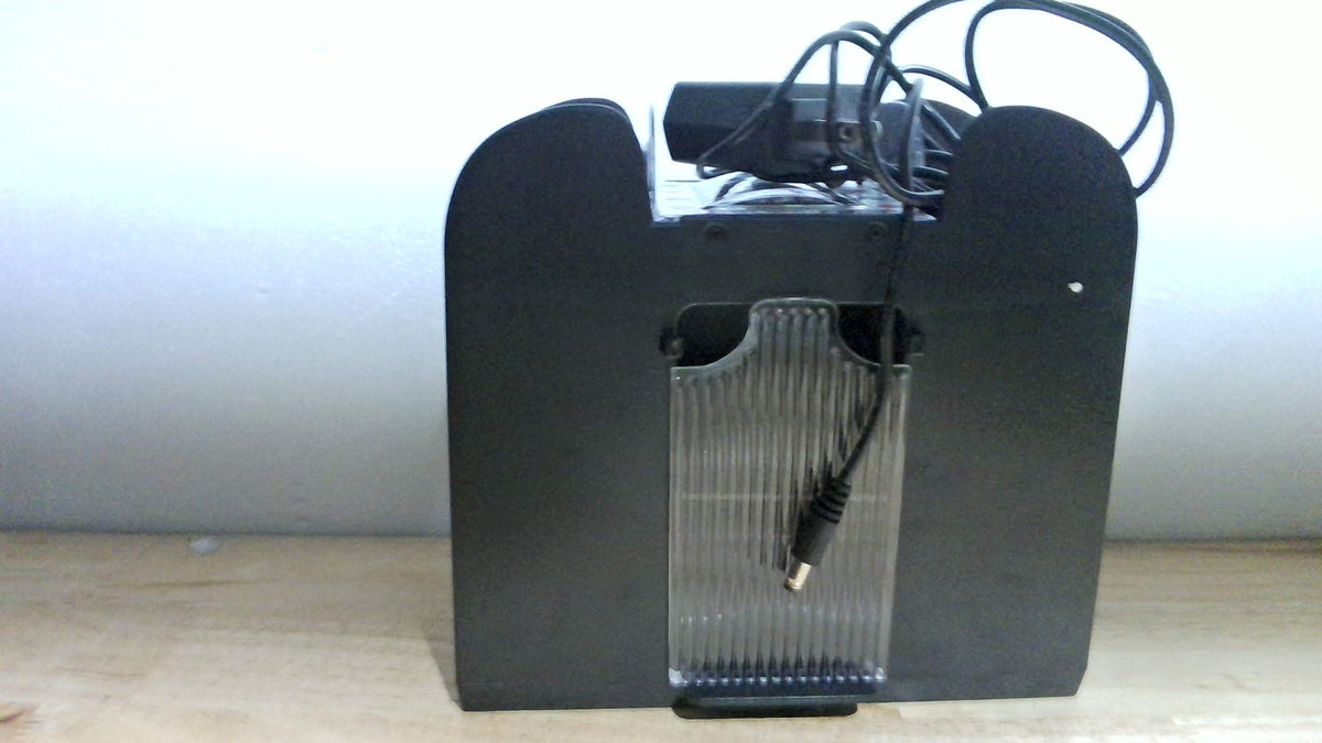 Barajador Automático de Cartas GSE Games & Sports Expert para 6 Mazos, Funciona con AC/DC y Batería, Máquina Barajadora Eléctrica para Cartas, Blackjack, Texas Hold'em, Canasta, Bridge, Rummy, UNO