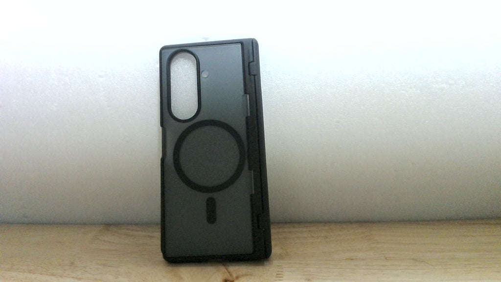 Funda MOBOSI para Samsung Galaxy Z Fold 7 con Protector Pantalla Privacidad, Compatible con Magsafe, Soporte Incorporado y Protección Bisagra Completa, Funda Magnética Delgada (Negro)