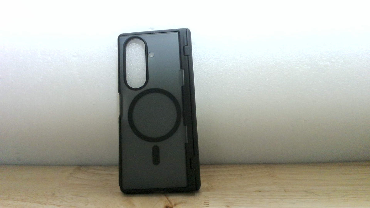 Funda MOBOSI para Samsung Galaxy Z Fold 7 con Protector Pantalla Privacidad, Compatible con Magsafe, Soporte Incorporado y Protección Bisagra Completa, Funda Magnética Delgada (Negro)