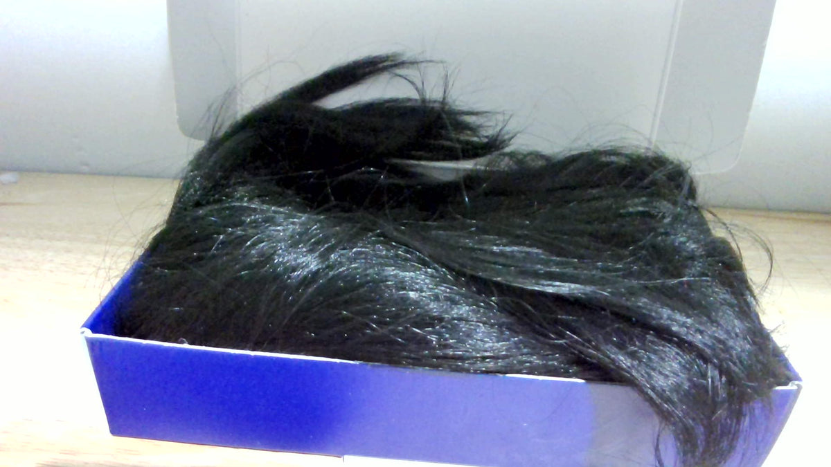 Extensión Cola Caballo Cordón G&T Wig Yaki 61 cm Recta con Flequillo, Para Mujeres Negras Uso Diario