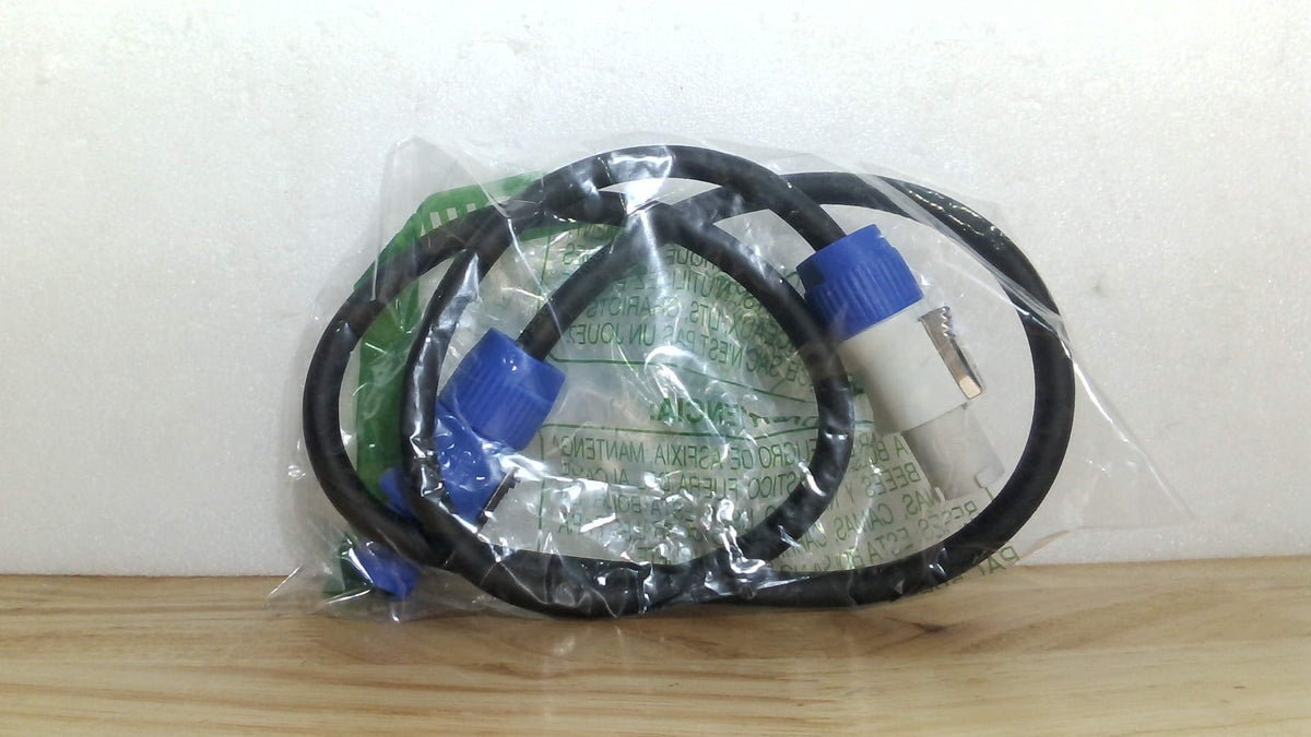 Cable Extensión PowerCon MEIRIYFA Profesional AC 16AWG 3 PIN Macho 100 cm, Conector Pantalla LED Iluminación Escena