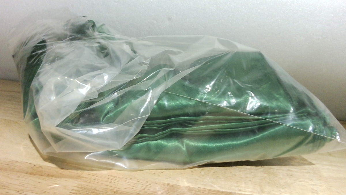 Caminos de Mesa Satén Aneco Paquete de 12 Piezas 30x274 cm Verde Bosque Camino de Mesa Largo de Satén de Seda para Boda, Banquete, Graduaciones, Decoración de Fiesta de Cumpleaños