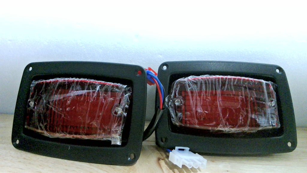 Kit de Luces Traseras LED para Carrito de Golf KyuerWK, Luces Traseras de 12V para Club Car con 3 Cables, Se Ajusta a Club Car DS 1982+, Yamaha G14, G16, G19, G22, OEM# 1017035