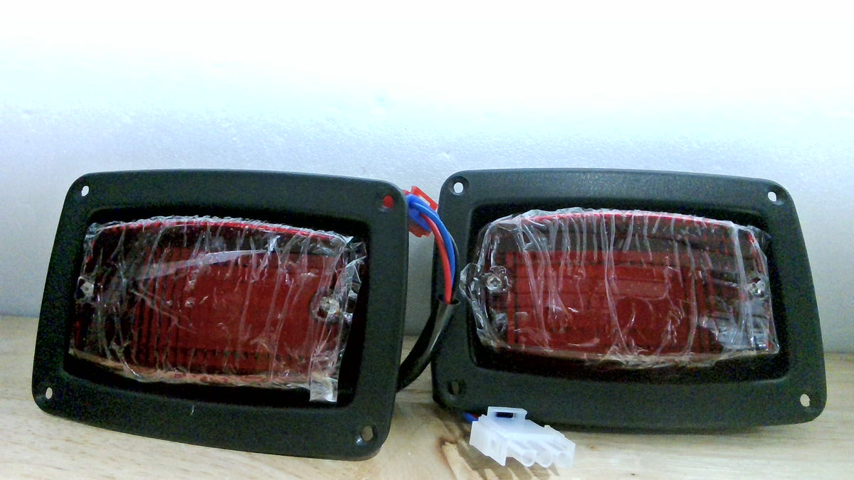 Kit de Luces Traseras LED para Carrito de Golf KyuerWK, Luces Traseras de 12V para Club Car con 3 Cables, Se Ajusta a Club Car DS 1982+, Yamaha G14, G16, G19, G22, OEM# 1017035