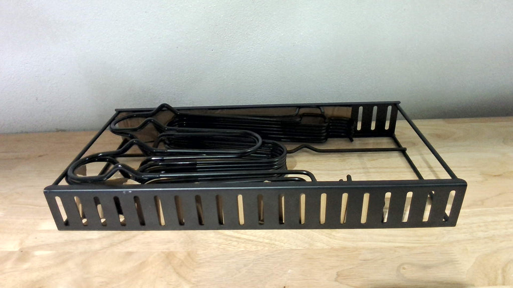 Estante para ollas y sartenes, organizador vertical ajustable para ollas y sartenes para encimera de cocina