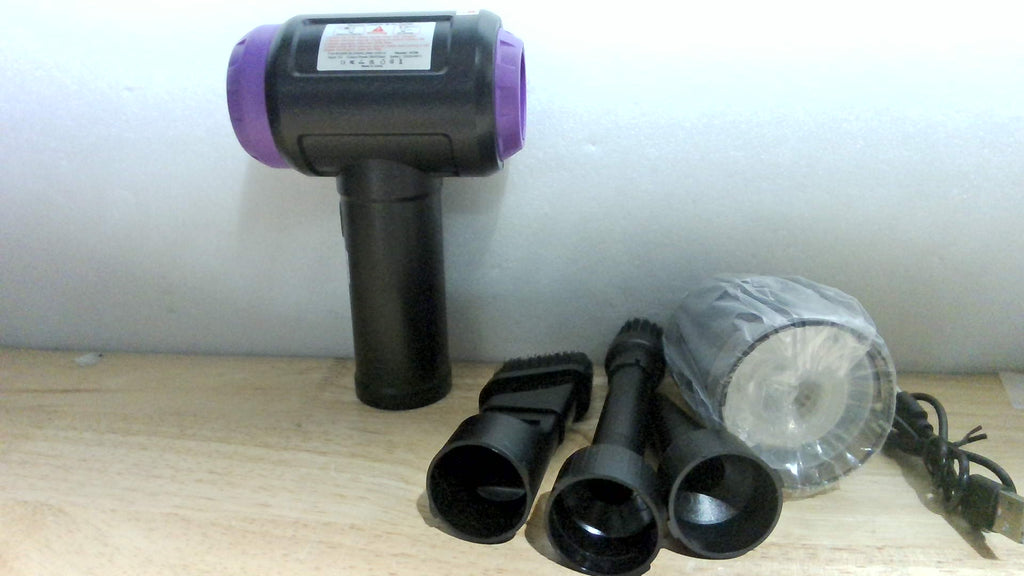 Mini Aspiradora y Soplador de Aire Meudeen 2 en 1 – Incluye 3 Boquillas, 14500 Pa, 110000 RPM, Inalámbrica