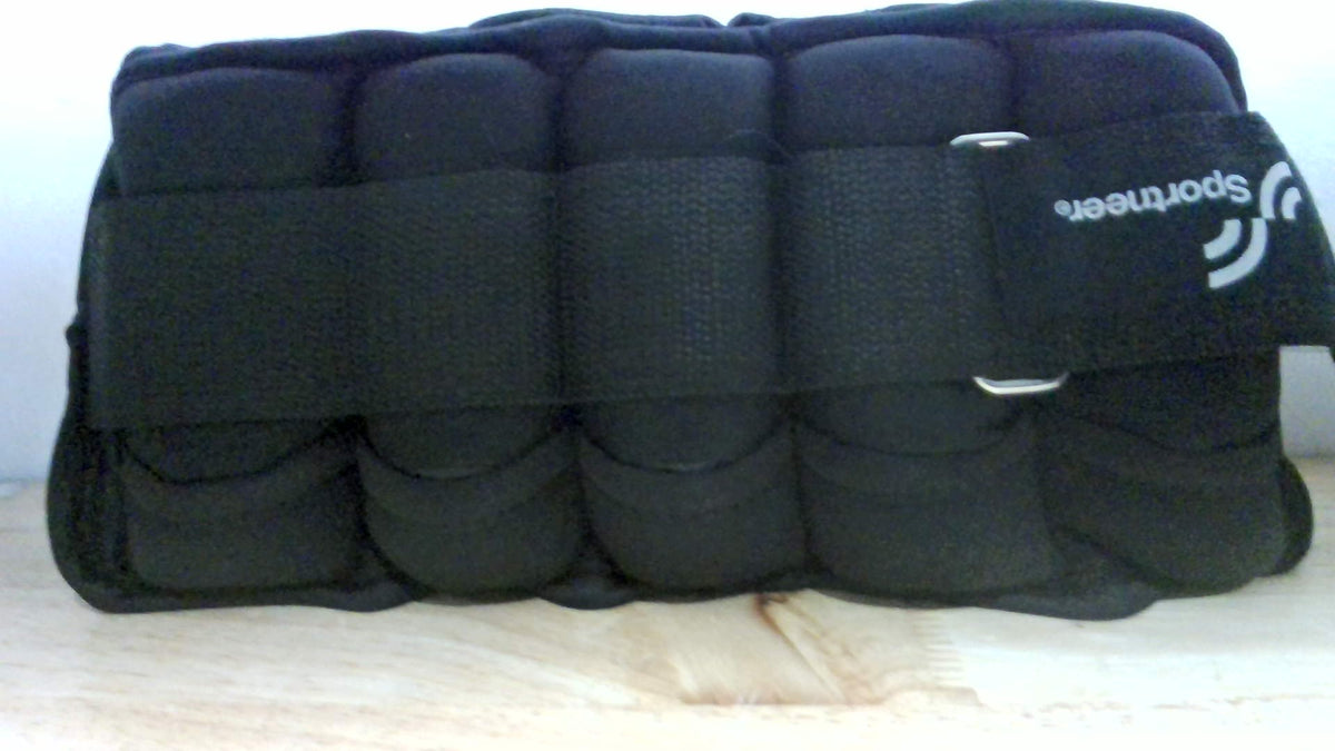 Pesas para Tobillo Ajustables Sportneer 2 a 10 lb por Par Neopreno Suave Unisex para Caminar Correr Pilates