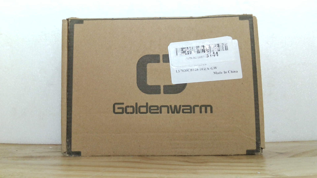 Jaladeras de Borde Finger Pull Goldenwarm – Pack de 10, 5" Bronce Dorado Cepillado para Gabinetes y Cajones