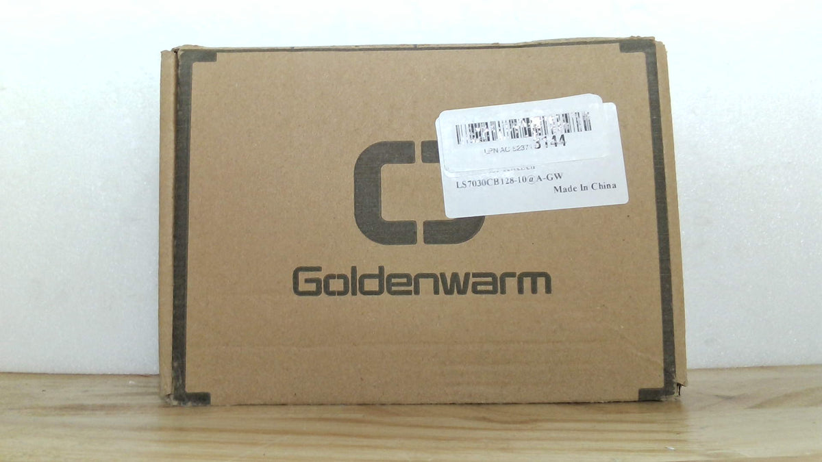 Jaladeras de Borde Finger Pull Goldenwarm – Pack de 10, 5" Bronce Dorado Cepillado para Gabinetes y Cajones