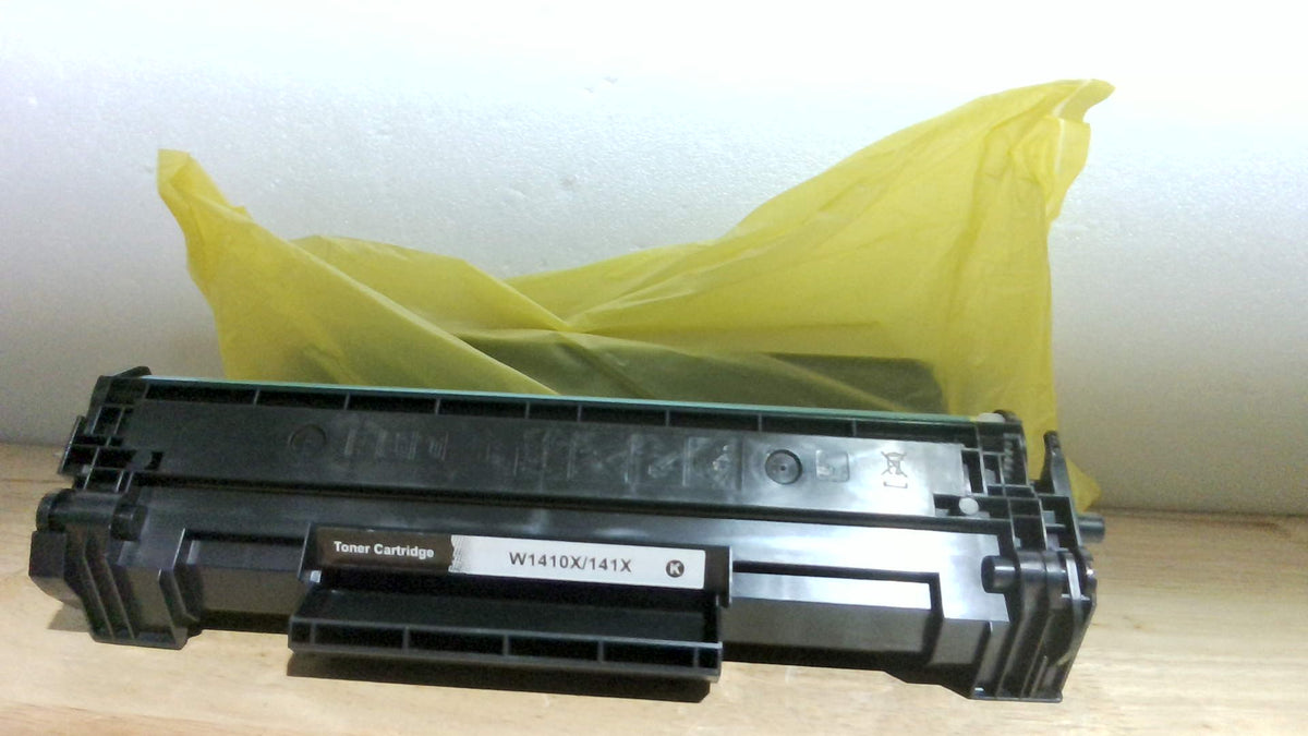 Toner Compatible HP 141X 141A W1410X W1410A 2 Cartuchos Negros con Chip para Impresoras HP MFP M110w M140w M139