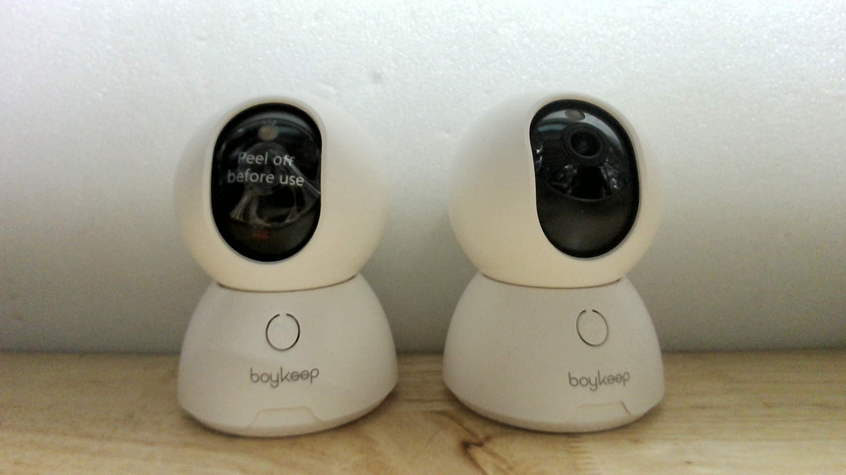 Camaras de Seguridad BoyKeep 2K Pack 2 para Interior con Vision Nocturna App Movil Deteccion de Movimiento Audio Bidireccional y Alexa