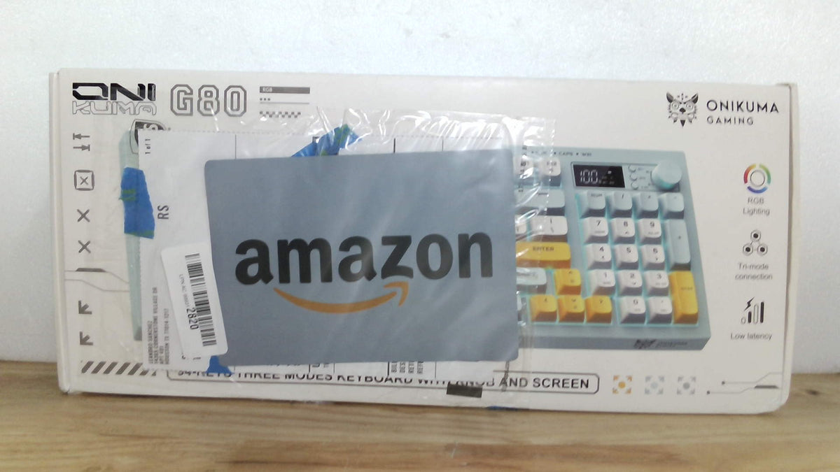 Tri-Mode Wireless Keyboard, BT/2.4G/Wired, Silent Membrane, RGB Backlit, Display Screen & Multimedia Knob, 94 Keys PBT Keycaps for PC Home Gaming Office Use