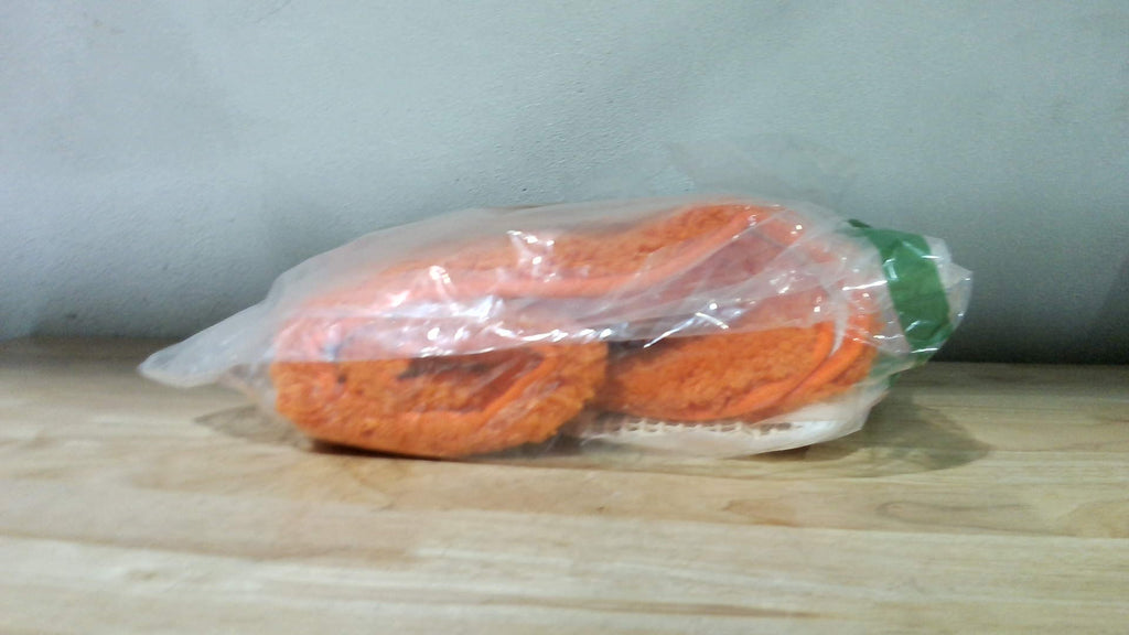 Tapete de Baño MIULEE Naranja Otoñal de Microfibra 16x24 Pulgadas, Suave, Absorbente y Antideslizante