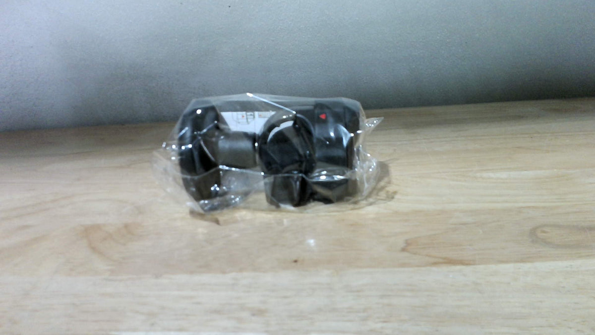 Perilla Giratoria para Volante sin Herramientas, Rodamiento Metálico, Compatible 3.45"-4.9", para Carros, Camiones y Botes, Negro