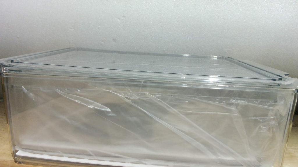 Organizadores de Refrigerador ZIJUND Pack de 14 Transparentes | Apilables, Libres de BPA, para Frutas, Vegetales y Bebidas