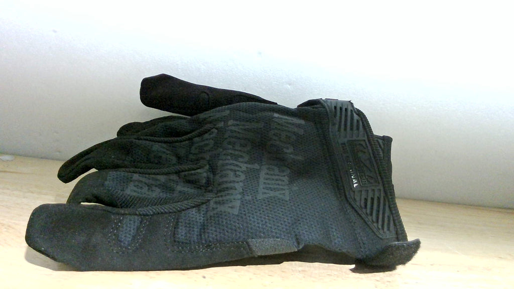 Guantes Tácticos Mechanix Wear Original Covert – Talla XL, Negro, Agarre Flexible y Compatibles con Pantalla Táctil