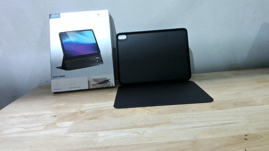 ESR for iPad Air 11 Inch Case, iPad Air 5th/4th Gen Case 10.9 Inch, Black | Removable Magnetic Cover with Pencil Charging & Storage, Adjustable Portrait/Landscape Stand, 9 Standing Angles, Shift Series