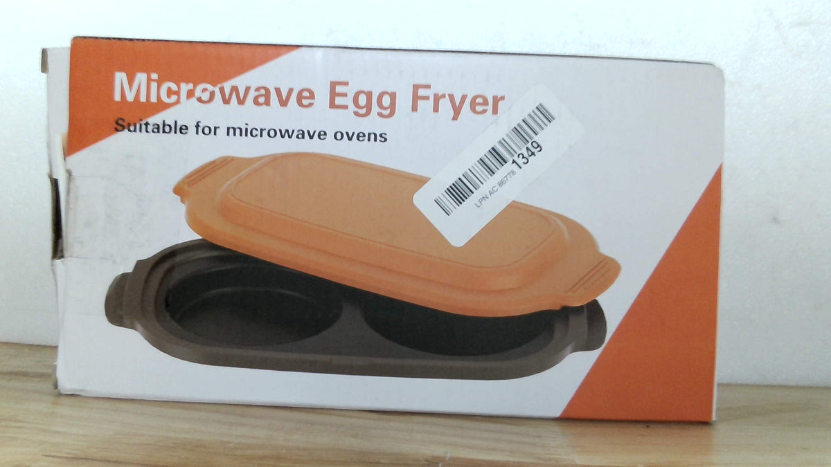 Cocedor de Huevo Microondas, Pochador Huevo Microondas 2 Cavidades para Sándwiches Desayuno, Cocción Rápida y Segura, Portátil para Hogar, Fácil Limpiar, Regalo Cocina Perfecto